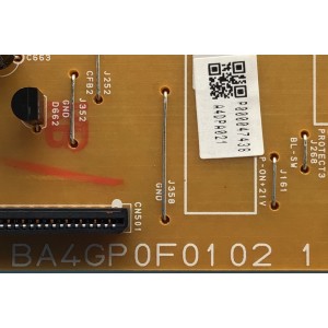 FUENTE PARA TV PHILIPS / NUMERO DE PARTE A4DP021 / BA4GP0F0102 1 / P000047438 / PANEL U4GP0XT / DISPLAY LSC400HM06-S03 / MODELO 40PFL4609/F7	